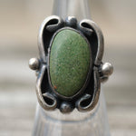 Vintage Sterling Turquoise Ring 7