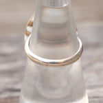 Vintage Sterling Multistone Inlay Ring 7