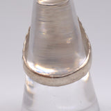 Vintage Sterling Turquoise and Coral Feather Ring 9.25