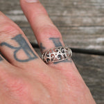 Vintage Sterling Silver Ring 7.75