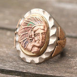 Vintage 1950’s Mexican Biker Ring 8.5