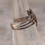 Vintage Sterling Horse Band 5.5