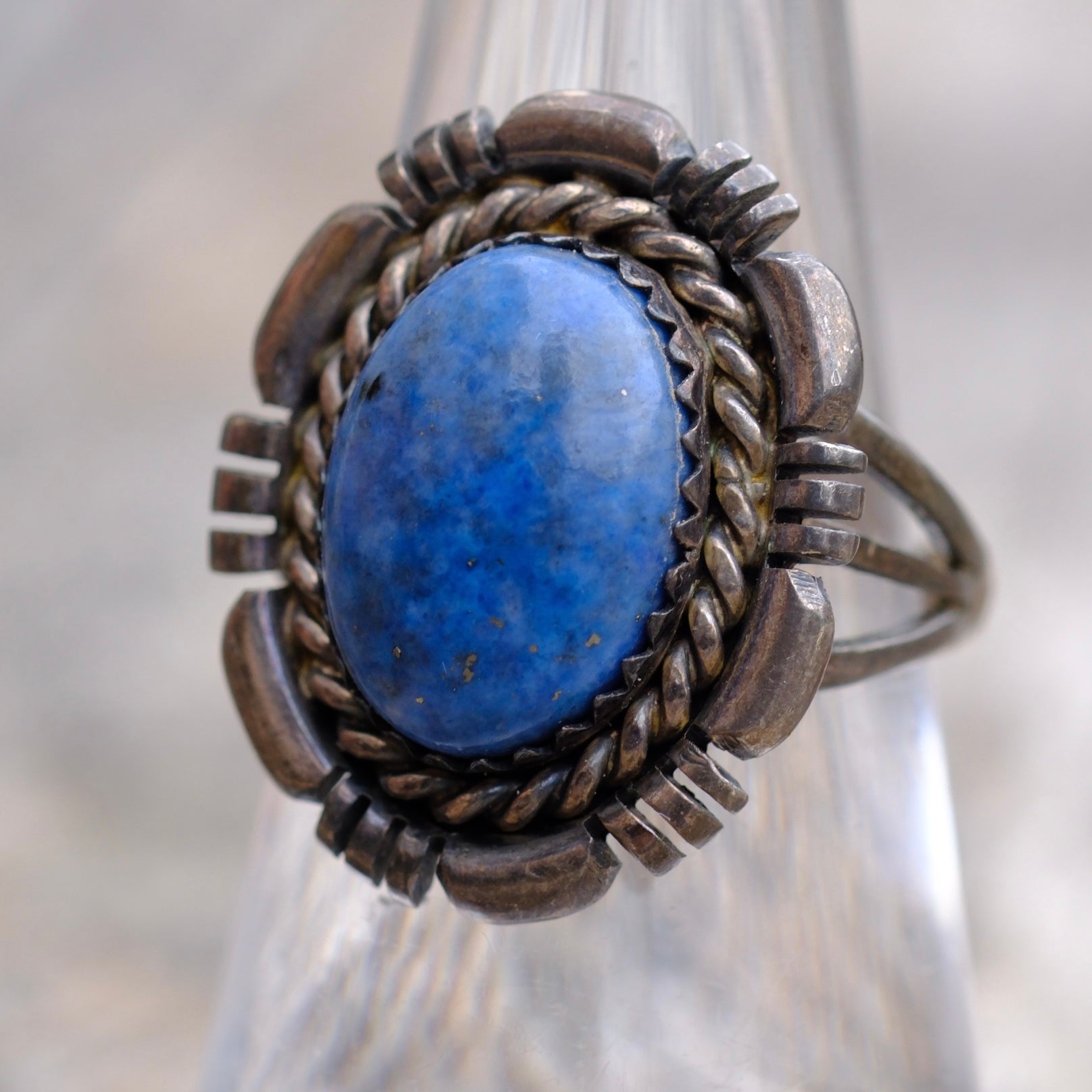 Vintage Sterling Turquoise Ring 7