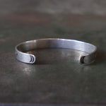 Vintage Sterling Silver Stamped Cuff