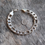 Vintage Sterling Silver Figaro Chain