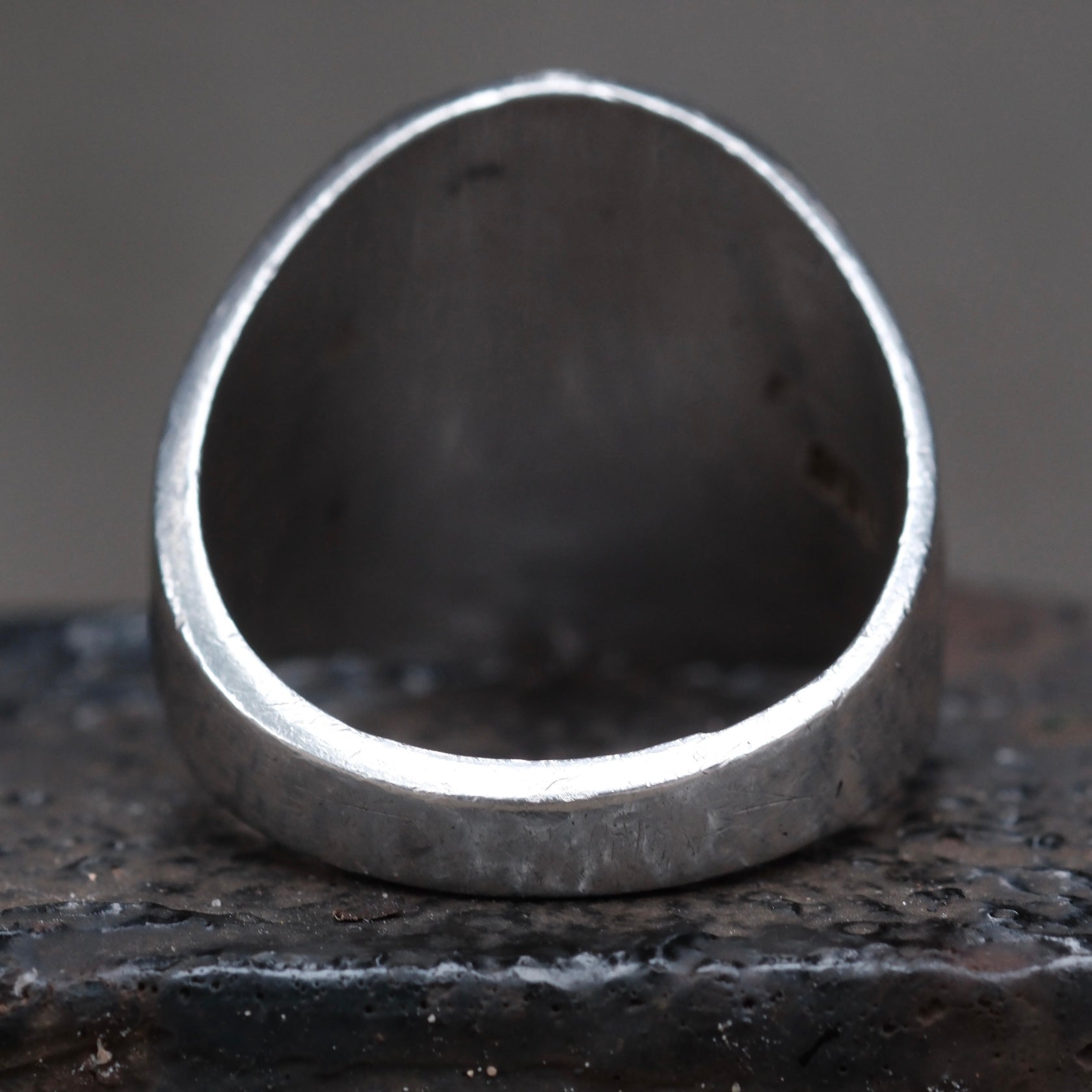 Vintage Sterling Tigers Eye Ring 10.5