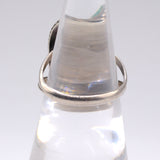 Vintage Sterling Turquoise Roper Ring 5.75