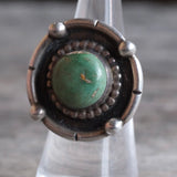 Vintage Sterling Turquoise Ring 7