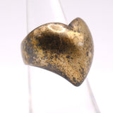 Vintage Sterling Silver Heart Ring 5.75