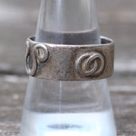 Vintage Sterling Silver Handmade Band 9.25
