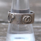 Vintage Sterling Silver Handmade Band 9.25