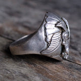 Vintage Sterling Eagle Ring 12.25