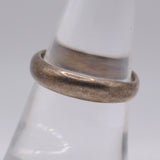 Vintage Sterling Silver Band 7.75