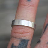 Vintage Sterling Silver Band 5