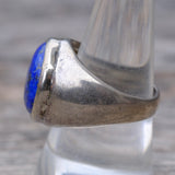 Vintage Sterling Lapis Ring 9.25