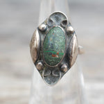Vintage Sterling Turquoise Ring 6