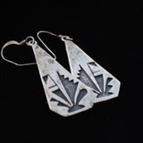 Vintage Sterling Hopi Earrings