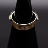 Vintage Sterling Turquoise Feather Ring 4