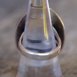 Chunky Vintage Sterling Turquoise Roper Ring 8.25