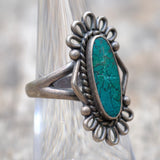 Vintage Sterling Turquoise Ring 6
