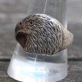 Vintage Sterling Eagle Ring 11.25