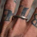 Vintage Sterling Silver Band Band 12.25