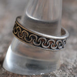 Vintage Sterling Silver Band 11