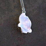 Vintage Sterling Turquoise and Coral Feather Necklace