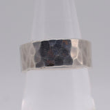 Vintage Sterling Silver Textured Band 5.75