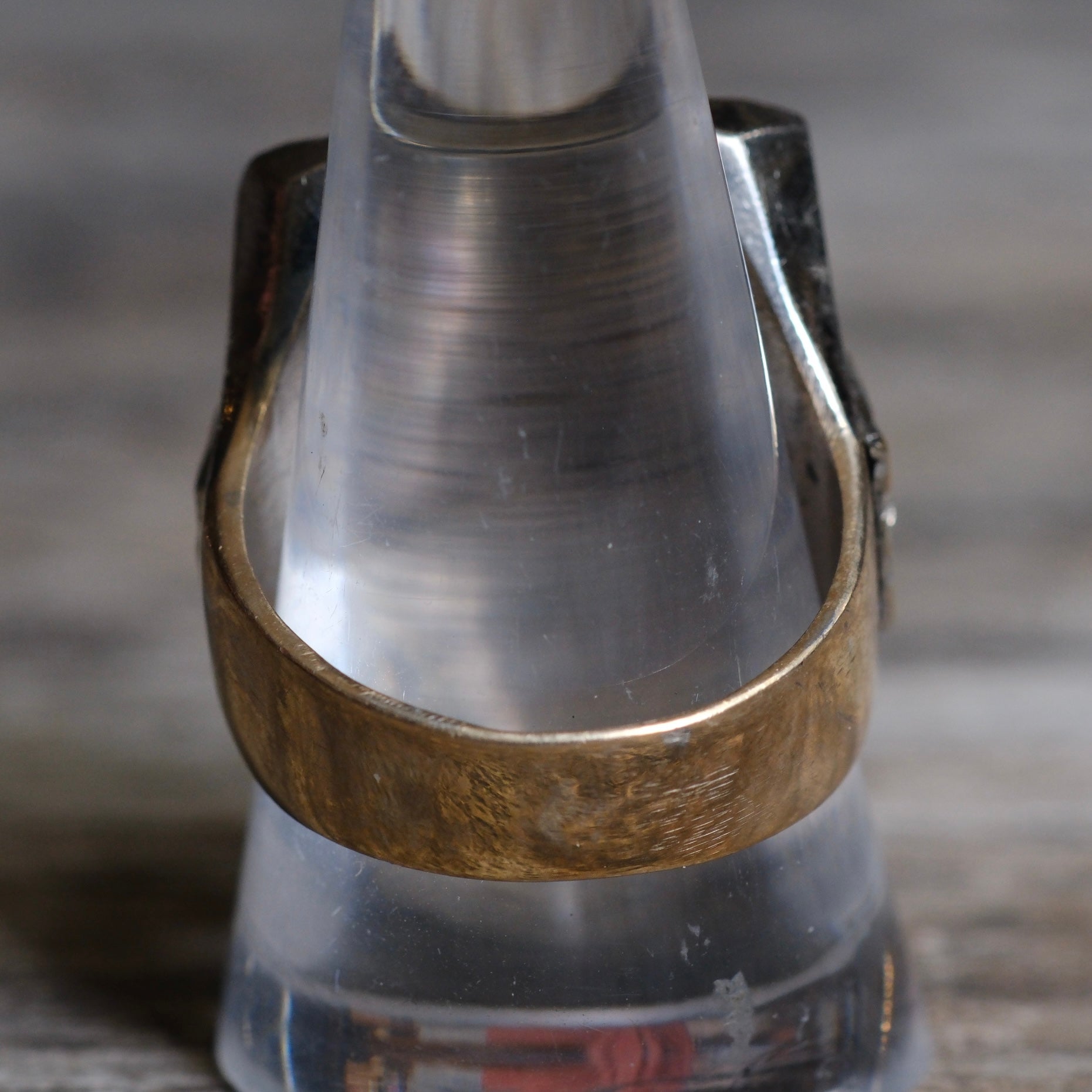 Vintage Mexican Biker Souvenir Skully Ring 10.5