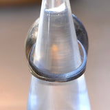 Vintage Sterling Turquoise Roper Ring 4