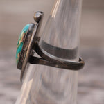 Vintage Sterling Turquoise Ring 5