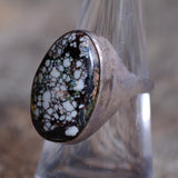 Vintage Sterling Wild Horse Ring 7.5