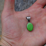 VintageSterling Turquoise Pendant