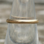 14K Yellow Gold Band Ring 5.5