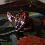 Vintage Ceramic Boxer Ashtray