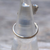 Vintage Sterling Turquoise Cluster Ring 6.75