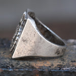 Vintage Sterling FFA Signet Ring 7.5