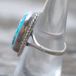 Vintage Sterling Turquoise Ring 6