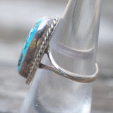 Vintage Sterling Turquoise Ring 6