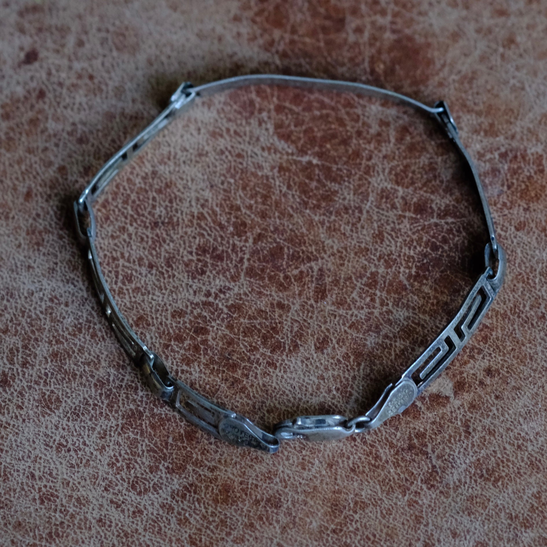 Vintage Sterling Silver Chain Link Bracelet
