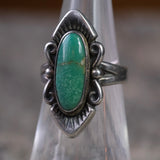 Vintage Sterling Turquoise Ring 5