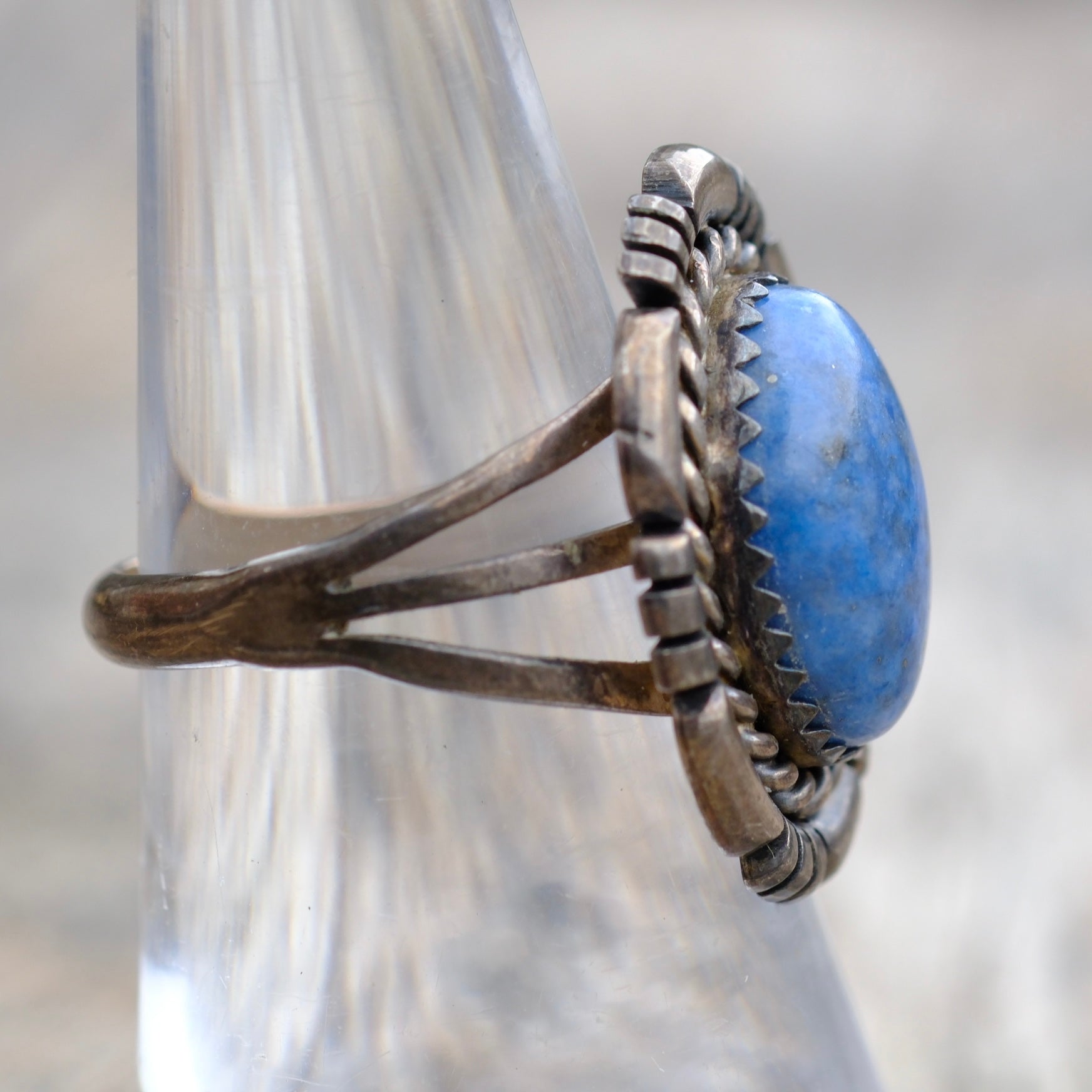 Vintage Sterling Turquoise Ring 7