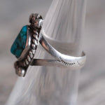 Vintage Sterling Turquoise Ring 6