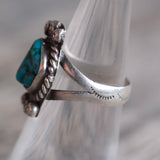 Vintage Sterling Turquoise Ring 6