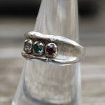 Vintage Sterling Multistone Band 6.5