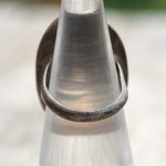 Vintage Sterling Turquoise Roper Ring 4.75