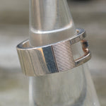 Vintage Sterling Silver GUCCI Band 5.25