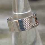 Vintage Sterling Silver GUCCI Band 5.25