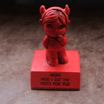 Vintage Hot Devil Statue